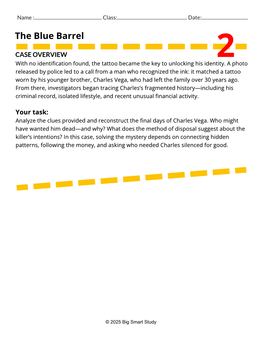 The Blue Barrel – Forensic Mystery Case File for Grades 9–10 - Image 3