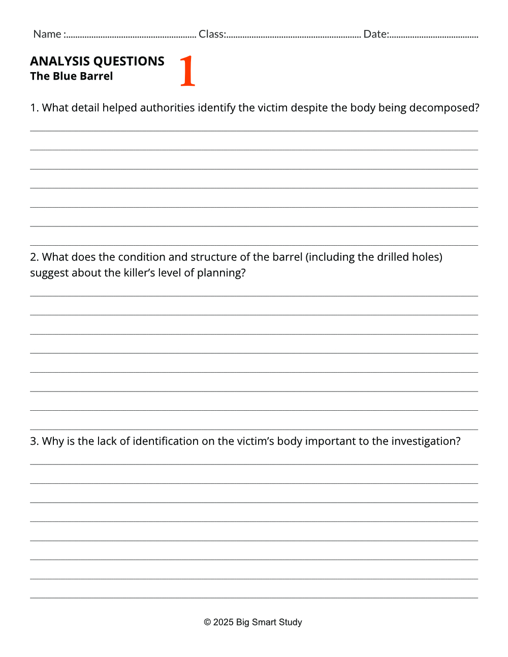 The Blue Barrel – Forensic Mystery Case File for Grades 9–10 - Image 9