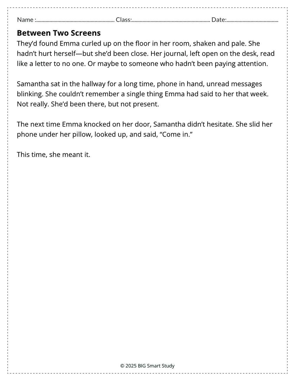 Voices and Values – Meaningful Drama Stories & Writing Lessons (Grades 8–10) - Image 3