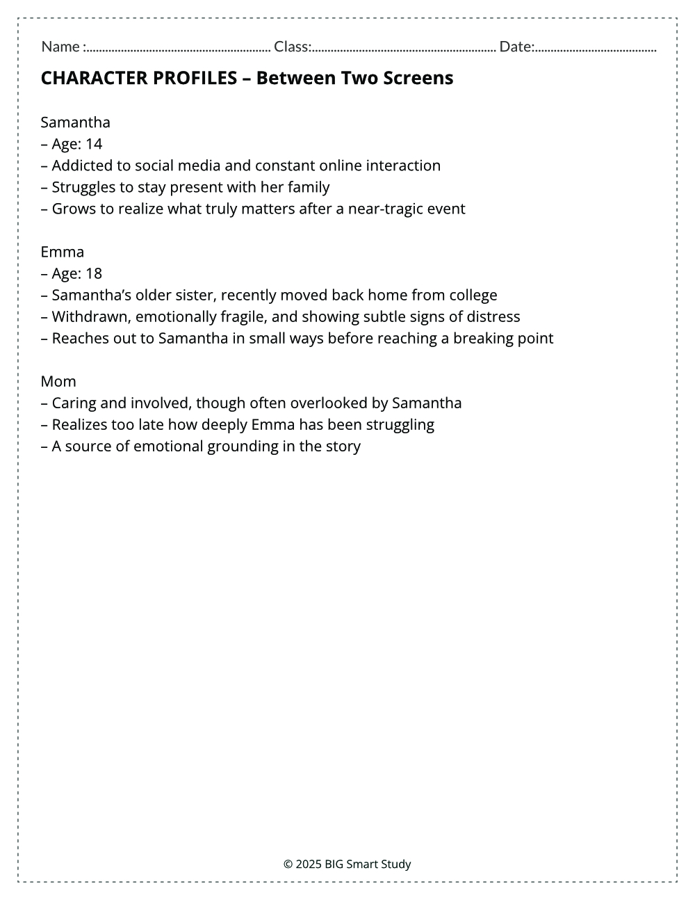 Voices and Values – Meaningful Drama Stories & Writing Lessons (Grades 8–10) - Image 4