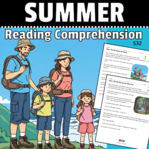Exploring Nature Together – Summer Hiking Reading & Writing Pack (Grades 3–4)