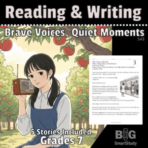 Brave Voices, Quiet Moments – Historical Fiction Reading & Writing Pack for Grade 7