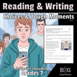 Realistic Teen Stories with Reading & Writing Activities – Grade 7