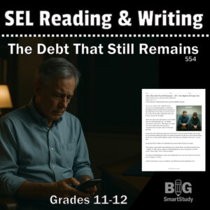 The Debt That Still Remains – Drama-Based Reading & Reflective Writing Pack (Grades 11–12)