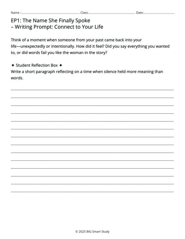 Voices from the ER – Five Reflective Drama Stories About Family and Forgiveness (Grades 11–12) - Image 4