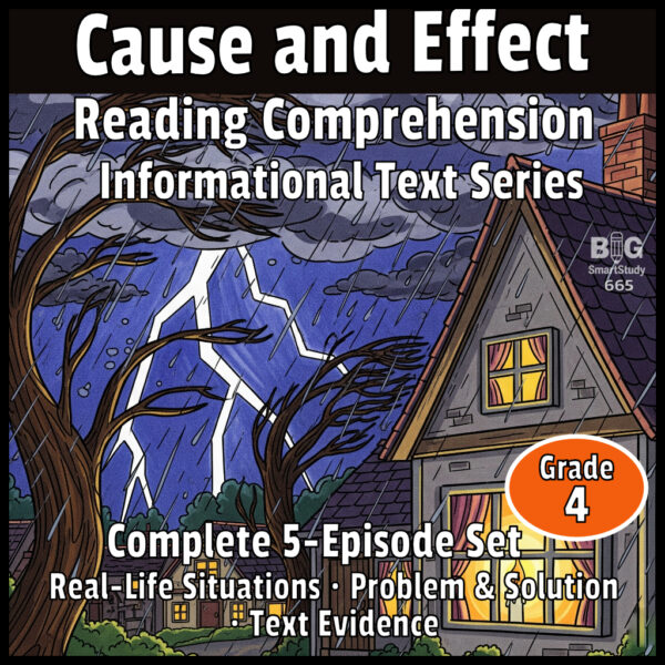 Science & Nature Reading Passages | Cause and Effect Comprehension for Grade 4