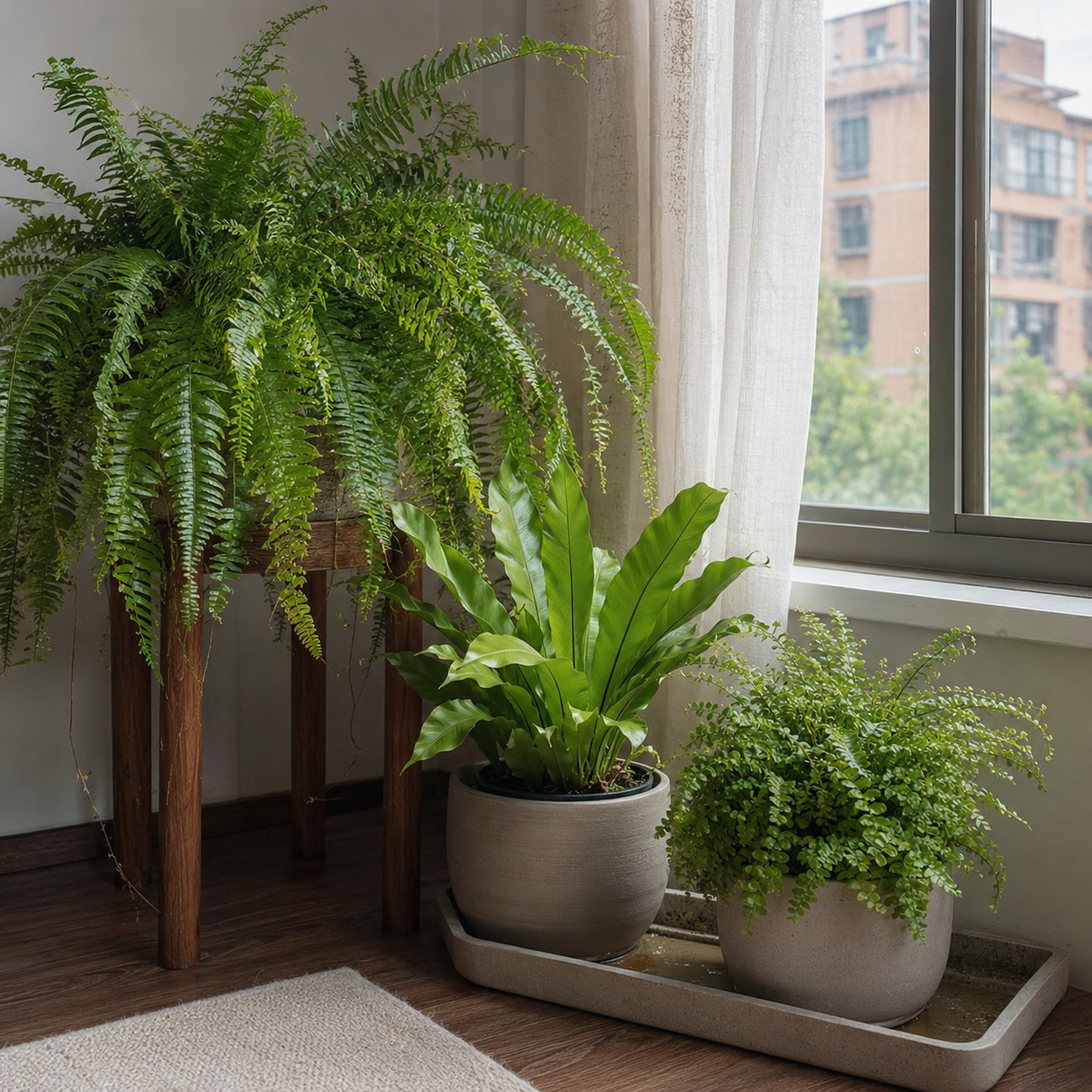 Fern Varieties and Care for Homes That Are Too Dry, Dark, or Difficult