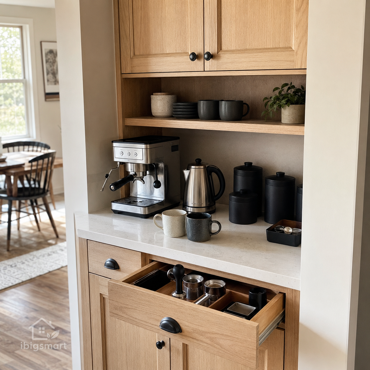 11 Practical Coffee Bar Ideas for a More Organized Morning Routine