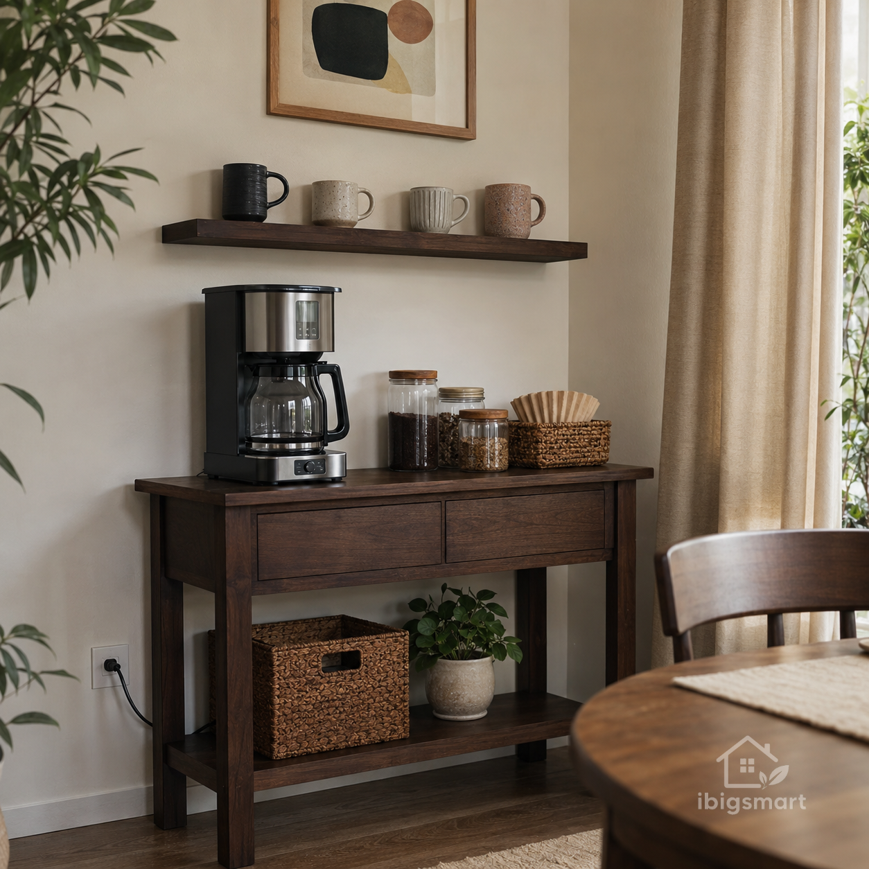 11 Practical Coffee Bar Ideas for a More Organized Morning Routine