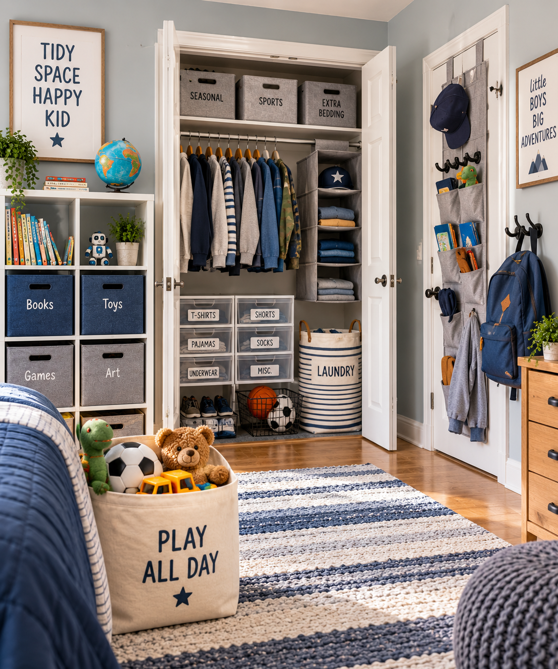12 Boys’ Bedroom Storage Ideas for Toys, Books, and Clothes 12 Boys’ Bedroom Storage Ideas for Toys, Books, and Clothes